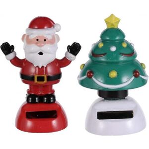 Unbranded Santa shaking his head ornament Christmas tree car decoration dashboard solar 2 Unbranded Santa shaking his head ornament Christmas tree car decoration dashboard solar 2