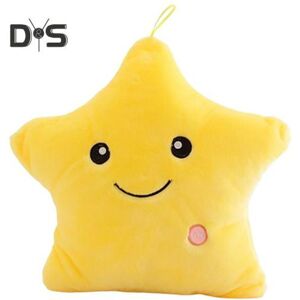 Unbranded (yellow, 40cm) Twinkle Star Pillow Stuffed Star LED Light Up Cushion Glowing Sta Unbranded (yellow, 40cm) Twinkle Star Pillow Stuffed Star LED Light Up Cushion Glowing Sta