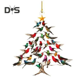 Unbranded (as the picture, A) Christmas Ornament Acrylic Hanging Pendant with Lanyard Easy Unbranded (as the picture, A) Christmas Ornament Acrylic Hanging Pendant with Lanyard Easy