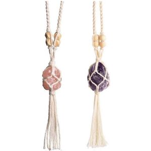 Unbranded 2PCS Healing Crystals Feng Shui Hanging Ornament Car Ornament Meditation Hanging Unbranded 2PCS Healing Crystals Feng Shui Hanging Ornament Car Ornament Meditation Hanging