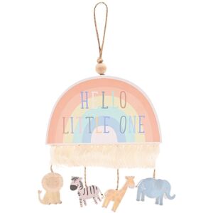 Celebrations Petit Cheri Rainbow Animal Plaque - Little One Celebrations Petit Cheri Rainbow Animal Plaque - Little One