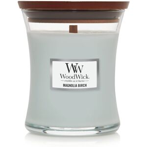 WoodWick Medium Hourglass Candle Magnolia Birch - Premium Soy Blend Wax Pluswi WoodWick Medium Hourglass Candle Magnolia Birch - Premium Soy Blend Wax Pluswi