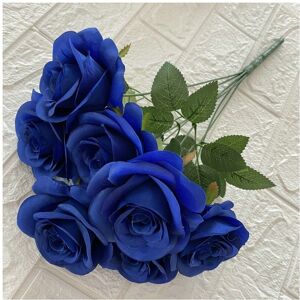 Unbranded (Dark Blue) Artificial Flowers Rose For Home Styling Wedding Props Photography D Unbranded (Dark Blue) Artificial Flowers Rose For Home Styling Wedding Props Photography D