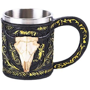 Unbranded (M010) Resin Crafts Skeleton Mug Halloween Easter Ornament Cup Unbranded (M010) Resin Crafts Skeleton Mug Halloween Easter Ornament Cup