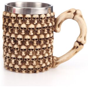 Unbranded (M008) Resin Crafts Skeleton Mug Halloween Easter Ornament Cup Unbranded (M008) Resin Crafts Skeleton Mug Halloween Easter Ornament Cup