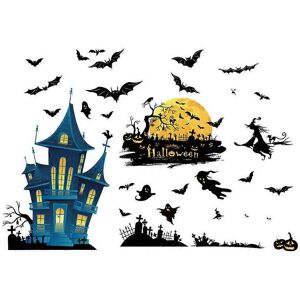 Kikidex (As show, One size) Halloween Window Clings Halloween Window Stickers, Halloween Kikidex (As show, One size) Halloween Window Clings Halloween Window Stickers, Halloween
