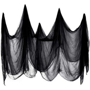 Kikidex (As show, One size) Halloween Scary Gauze, 2x2.5m Black Decoration Cloth, Hallow Kikidex (As show, One size) Halloween Scary Gauze, 2x2.5m Black Decoration Cloth, Hallow