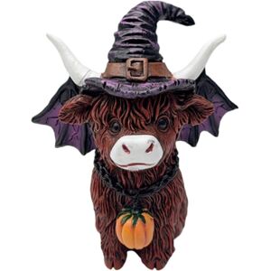 Unbranded (C) Highland Cow Figurine Halloween Ornament Decoration Unique for Cow Lovers Fe Unbranded (C) Highland Cow Figurine Halloween Ornament Decoration Unique for Cow Lovers Fe