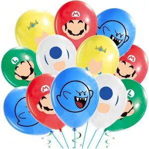 Gaatpot (012-12PCS, 12inch) Super Mario Bros Latex Balloons Birthday Party Decoration Ba Gaatpot (012-12PCS, 12inch) Super Mario Bros Latex Balloons Birthday Party Decoration Ba