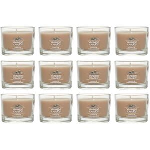 Yankee Candle Signature Votive Mini Candle Jar Amber & Sandalwood Scent Natura Yankee Candle Signature Votive Mini Candle Jar Amber & Sandalwood Scent Natura