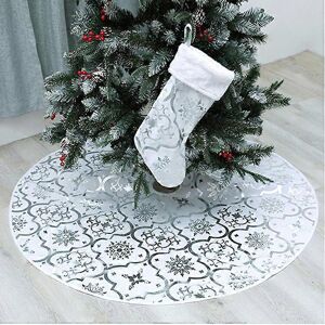 Unbranded (As show, One size) christmas Tree Skirt Base Floor Mat Cover Home Decor Bauble Unbranded (As show, One size) christmas Tree Skirt Base Floor Mat Cover Home Decor Bauble