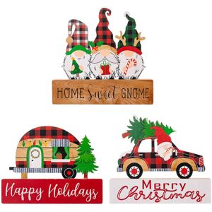Unbranded (As show, One size) 3 Pcs Christmas Decoration, Christmas Snow Xmas Letter Plate Unbranded (As show, One size) 3 Pcs Christmas Decoration, Christmas Snow Xmas Letter Plate