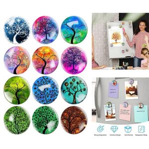 Unbranded (As show, One size) 12 Tree Life Fridge Magnets, 3D Fridge Magnet for Office Cab Unbranded (As show, One size) 12 Tree Life Fridge Magnets, 3D Fridge Magnet for Office Cab