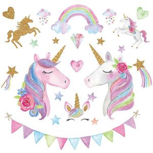 Unbranded (As show, One size) Removable Wall Sticker home decor Rennovation The Unicorn 85 Unbranded (As show, One size) Removable Wall Sticker home decor Rennovation The Unicorn 85