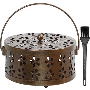 Unbranded (As show, One size) (Bronze) Mosquito Repellent Spiral Incense Holder, Mosquito Unbranded (As show, One size) (Bronze) Mosquito Repellent Spiral Incense Holder, Mosquito