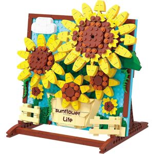 Unbranded (As show, One size) (Decoration Drawing Board Sunflower)Building Blocks 580 Piec Unbranded (As show, One size) (Decoration Drawing Board Sunflower)Building Blocks 580 Piec