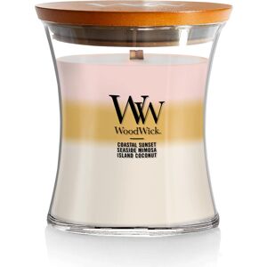WoodWick Island Getaway Scented Trilogy Medium Hourglass Candle Crackles at it WoodWick Island Getaway Scented Trilogy Medium Hourglass Candle Crackles at it