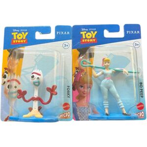 Disney Pixar Toy Story 4 Mini Figures Cake Toppers Set of 2 - Bo Peep and Forky Disney Pixar Toy Story 4 Mini Figures Cake Toppers Set of 2 - Bo Peep and Forky