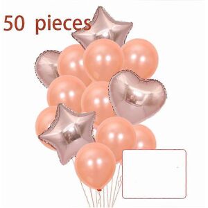 Unbranded (As show, One size) Sequin balloons and rose gold latex balloons for birthday pa Unbranded (As show, One size) Sequin balloons and rose gold latex balloons for birthday pa