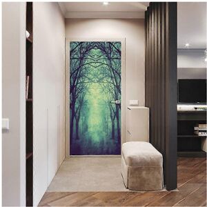 Unbranded (As show, One size) Halloween 3D green woods Door Stickers, 30 x 80 Inches Horri Unbranded (As show, One size) Halloween 3D green woods Door Stickers, 30 x 80 Inches Horri