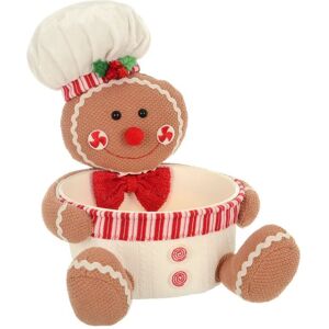SKESRJTOP (Boy, 27cm) Mr Crimbo Gingerbread Figure Christmas Candy Holder Treats 27cm SKESRJTOP (Boy, 27cm) Mr Crimbo Gingerbread Figure Christmas Candy Holder Treats 27cm