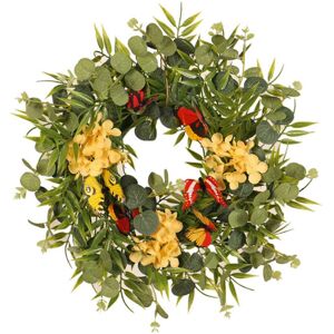 Unbranded (Lightless, One size) for Butterfly Eucalyptus Wreath Handmade Artificial Garlan Unbranded (Lightless, One size) for Butterfly Eucalyptus Wreath Handmade Artificial Garlan