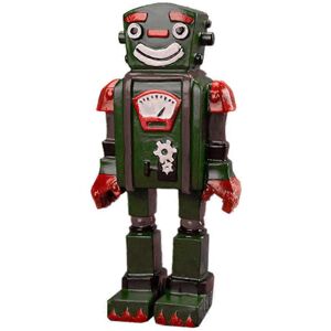 Unbranded (As show, One size) Christmas Tin Vintage Robot Sculpture Table Figurine Desktop Unbranded (As show, One size) Christmas Tin Vintage Robot Sculpture Table Figurine Desktop