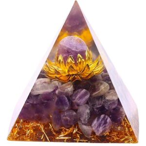 Unbranded (As show, One size) Healing Crystals Pyramid Reiki Energy Meditation Ornaments O Unbranded (As show, One size) Healing Crystals Pyramid Reiki Energy Meditation Ornaments O