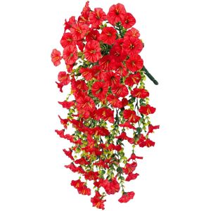 Unbranded (Rose Red, One size) Decorative Realistic Silk Eucalyptuses Morning Glory Faux P Unbranded (Rose Red, One size) Decorative Realistic Silk Eucalyptuses Morning Glory Faux P