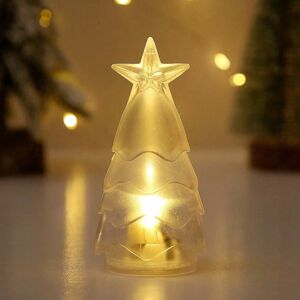 Gaatpot (Warm white (transparent)) LED electronic candle light Christmas tree decoration Gaatpot (Warm white (transparent)) LED electronic candle light Christmas tree decoration