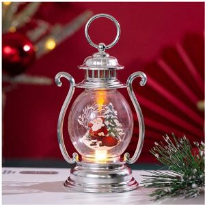 Gaatpot (Silver Old Man) Christmas decorations retro portable lantern creative gift part Gaatpot (Silver Old Man) Christmas decorations retro portable lantern creative gift part