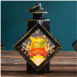 Gaatpot (Bronze-Car) Christmas decorations creative wind lantern scene layout props part Gaatpot (Bronze-Car) Christmas decorations creative wind lantern scene layout props part