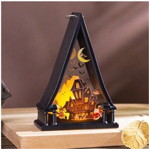 Gaatpot (castle) Halloween decoration pumpkin lantern retro creative wind lantern party Gaatpot (castle) Halloween decoration pumpkin lantern retro creative wind lantern party