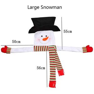 Unbranded (Large) Snowman Christmas Eve Tree Topper Top Of Tree Hat Outdoor Xmas Indoor De Unbranded (Large) Snowman Christmas Eve Tree Topper Top Of Tree Hat Outdoor Xmas Indoor De