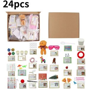 Unbranded (Bear) Elf Props Kit 24 Days Of Christmas Activities Elf Countdown Gifts Calenda Unbranded (Bear) Elf Props Kit 24 Days Of Christmas Activities Elf Countdown Gifts Calenda