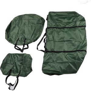 Unbranded Green Xmas Tree Storage Bags - Weatherproof Fits 7.5FT Trees Easy Clean Unbranded Green Xmas Tree Storage Bags - Weatherproof Fits 7.5FT Trees Easy Clean