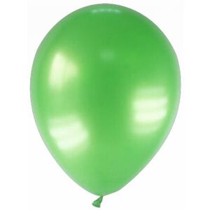Rubies 12 Green Metallic Balloons 28 cm Rubies 12 Green Metallic Balloons 28 cm