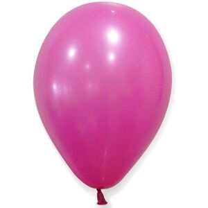 Rubies 100 fuchsia balloons 27 cm Rubies 100 fuchsia balloons 27 cm