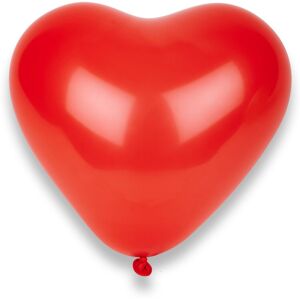 Rubies 50 Red Heart Balloons 32 cm Rubies 50 Red Heart Balloons 32 cm