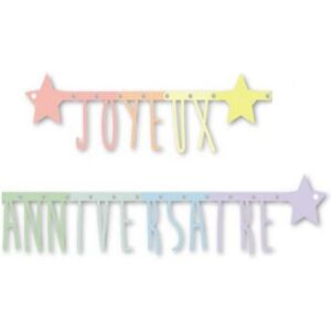 JADEO Birthday Pastel Wreath - Articulated 160cm JADEO Birthday Pastel Wreath - Articulated 160cm