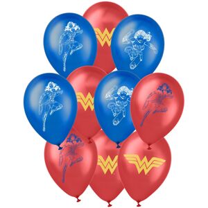 Rubies 10 Wonder Woman latex balloons 25 x 32cm Rubies 10 Wonder Woman latex balloons 25 x 32cm