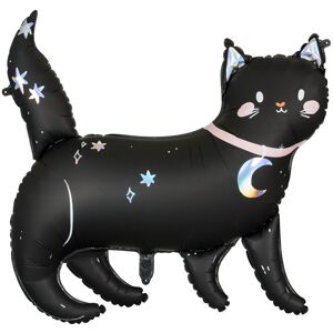 Rubies Halloween black cat aluminum balloon 96 x 95 cm Rubies Halloween black cat aluminum balloon 96 x 95 cm