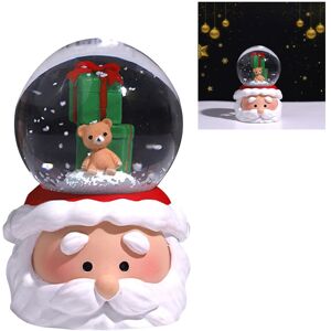 Unbranded Colorful Christmas Snow Globe with Lighting Resin & Glass Home Decor Unbranded Colorful Christmas Snow Globe with Lighting Resin & Glass Home Decor