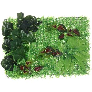 GreenZech (B) Artificial Plant Wall Panel Grass Hedge Foliage Vertical Ivy Garden 40x60CM GreenZech (B) Artificial Plant Wall Panel Grass Hedge Foliage Vertical Ivy Garden 40x60CM