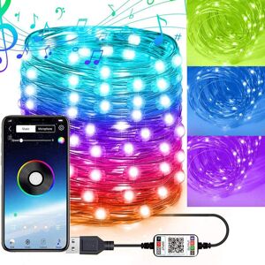GreenZech (5M) 2M/5M/10M/20M bluetooth Control USB LED Fairy String Party Light Christmas GreenZech (5M) 2M/5M/10M/20M bluetooth Control USB LED Fairy String Party Light Christmas