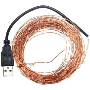 GreenZech (Green) 10M 100 LED USB Copper Wire LED String Fairy Light for Christmas Party D GreenZech (Green) 10M 100 LED USB Copper Wire LED String Fairy Light for Christmas Party D