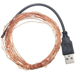 GreenZech (White) 5M 50 LED USB Copper Wire LED String Fairy Light for Christmas Xmas Part GreenZech (White) 5M 50 LED USB Copper Wire LED String Fairy Light for Christmas Xmas Part