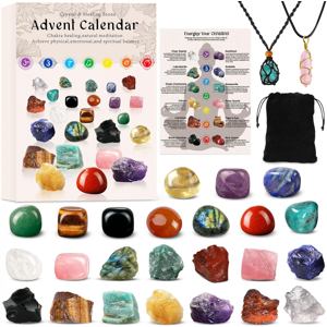 Unbranded Advent Calendar 2025 Crystals Adult-24 Days Chakra Crystals&Healing Stones,Chris Unbranded Advent Calendar 2025 Crystals Adult-24 Days Chakra Crystals&Healing Stones,Chris