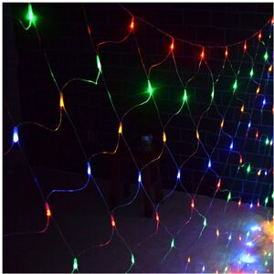 Unbranded (Colorful, UK-1.5x1.5m-96LEDs) Mesh Christmas Net Fairy String Lights Xmas Party Unbranded (Colorful, UK-1.5x1.5m-96LEDs) Mesh Christmas Net Fairy String Lights Xmas Party