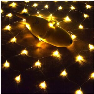 Unbranded (Warm White, UK-1.5x1.5m-96LEDs) Mesh Christmas Net Fairy String Lights Xmas Par Unbranded (Warm White, UK-1.5x1.5m-96LEDs) Mesh Christmas Net Fairy String Lights Xmas Par